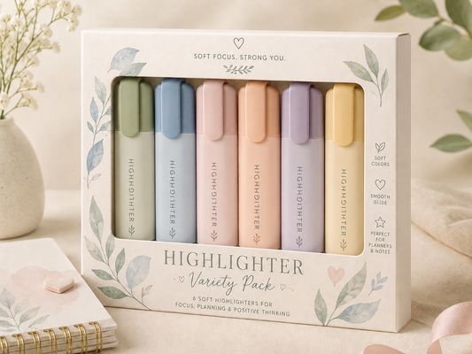Confidence Colors: Workbook Highlighter Set