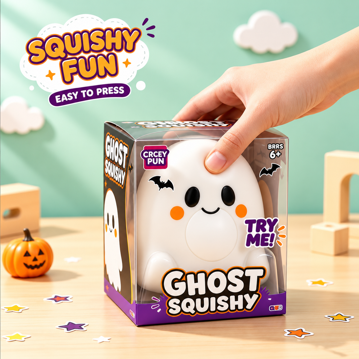 Halloween Ghost Squishy Surprise